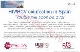 Presentación de PowerPoint · HIV/HCV coinfection in Spain: GeSIDA prevalence studies Variable 20021 20092 20153 20164 20175 20186 Participating centers 39 43 41 43 43 43 Reference