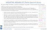 MEGASTAR: MEGARA-GTC Stellar Spectral Library · 2020-07-06 · detailing the rationale behind the building of this catalogue. HR-R and HR-I spectra of 97 stars (21 individual stars