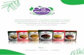 “EXOTICA SUPERFOODS” investigates, develops and exports ... · About us Quiénes somos EXOTICA SUPERFOODS was born with the purpose of showing new innovative proposals with Andean