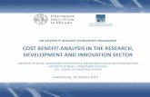 EIB UNIVERSITY RESEARCH SPONSORSHIP PROGRAMME COST …institute.eib.org/wp-content/uploads/2013/02/University-of-Milan... · Methods (DEMM) of the University of Milan • Departments