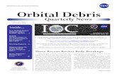 National Aeronautics and Space Administration Orbital Debris · New Orbital Debris Program Office Website Update 3 HUSIR Measurements of the Orbital Debris Environment: 2014-2017