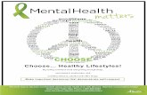 Choose Healthy Lifestyles! - Alberta Education · 2016-06-29 · Mental Health Kit (Junior High School) – Be Kind to Yourself and Others Healthy Eating/ Active Living, Sleep and