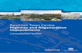 Basildon Town Centre Highway and Regeneration Improvements€¦ · highway improvements represent £6.2m of investment into the Town Centre. Basildon Borough Council has secured £9.7
