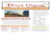 F A L L S E P T E M B E R 2 0 1 9 E D I T I O N Divot ... September Divot Digest-FINAL.pdf · No jeans for golf and quality denim and a golf shirt preferred in and around the clubhouse.