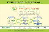EXHIBITOR'S MANUALexhibits, Electricity, booth Contractor details and other installations and elevation for approval of the Organiser before 28th February 2017. If exhibitor fails