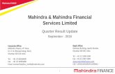 Mahindra & Mahindra Financial Services Limited€¦ · Credit Ratings: India Ratings has assigned AAA(ind)/Stable, CARE Ratings has assigned AAA, Brickwork has assigned AAA/Stable