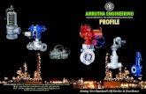 VALVE REPAIR & RE CONDITIONING SERVICES PROFILE - Amrutha … Engineering... · 2019-08-10 · AMRUTHA ENGINEERING VALVE REPAIR & RE CONDITIONING SERVICES PROFILE Setting New Standard’s