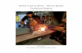 SFSA Cast in Steel – Bowie Knife Technical Reportresearch by referencing 420HC Stainless Steel data sheets and consulting with materials science and heat treat experts. The team
