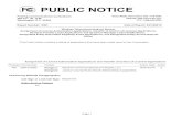 PUBLIC NOTICE - Federal Communications CommissionDevon Gas Services, L.P. C Enlink Midstream Services, LLC Radio Service Code(s) Assignee: Assignor: Call Sign or Lead Call Sign: KA77910