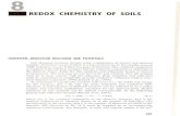 REDOX CHEMISTRY OF SOILSocw.snu.ac.kr/sites/default/files/MATERIAL/9054.pdf · •• REDOX CHEMISTRY OF SOILS Soil chemical reactions involve some combination of proton and electron