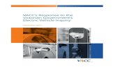 ABOUT VACC EV submission Nov 2017.pdf · VACC recommends the development of appropriate skill sets that encapsulate safety protocols and the effective de-powering of electric vehicles.