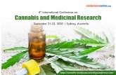 4th International Conference on Cannabis and Medicinal ......cannabis landscape Warren Everitt MediPharm Labs Australia MediPharm Labs was created in 2015 by a handful of industry