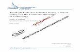 The Bayh-Dole Act: Selected Issues in Patent Policy and the Commercialization … · 2011-06-30 · The Bayh-Dole Act: Issues in Patent Policy and the Commercialization of Technology