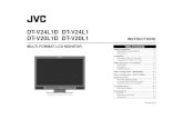 DT-V24L1D DT-V24L1 DT-V20L1D DT-V20L1 INSTRUCTIONS pro.jvc.com/pro/attributes/MONITOR/manual/DT-V24-20L1D.pdf