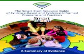 The Smart Start Resource Guide of Evidence-Based and Evidence …24a0ay43oydy3zfxnw1p7fu1.wpengine.netdna-cdn.com/wp... · 2018-06-16 · The Smart Start Resource Guide of Evidence-Based