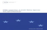 ESMA supervision of Credit Rating Agencies and Trade ... · 8. The first half of this report focuses on ESMA’s supervision of CRAs during 2014. It gives an overview of the CRA industry,