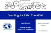 Coupling for ESM: The IGSM - Stanford University · PROBABLISTIC PROJECTIONS Snowmass week 2 / Coupling for ESM: the IGSM Computaonal eﬃciency o A century-long run takes 12 hours