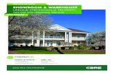 FOR SALE OR LEASE SHOWROOM & WAREHOUSE...24,766 SF Retail Showroom with Special Use areas / Warehouse Building, ... warranty or representation about it. It is your responsibility to