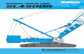 HYDRAULIC CRAWLER CRANE...Max. Lifting Capacity: 400 ton x 5.5 m Max. Boom Length: 96 m Max. Luffing Jib Combination: 78 m + 66 m STANDARD CONFIGURATION Model: SL4500 HYDRAULIC CRAWLER