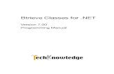Btrieve Classes for - ComponentSource€¦ · Product Overview Introduction Btrieve Classes for .NET are special .NET-language database access support classes for use with PSQL v9,