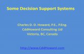Some Decision Support Systems - BPA.gov Business/TechnologyInnovation... · coordinated and integrated hourly operations. 2/13/2012 CddHoward Consulting Ltd. 37 . ... compare the