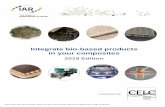 Integrate bio-based products in your composites€¦ · markets, in applications such as “transportation”, “building", "sports and ... on the use of natural fibers as reinforcement,
