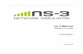 ns-3 Manual · The ns-3 project used Mercurial in the past as its source code control system, but it has moved to Git in Decem-ber 2018. Git is a VCS like Mercurial, Subversion or