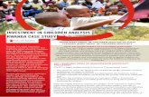 INVESTMENT IN CHILDREN ANALYSIS RWANDA CASE STUDY · IiC, investment in social protection, investment in child protection and investment in education constituted the main position