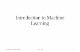Introduction to Machine Learningudel.edu/~amotong/teaching/machine learning/lectures/(Lec 13... · Unsupervised Learning • K-means Framework • Cut-based Framework • Agglomerative
