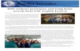 Raider Invader - Reynolds School District paper.pdfRaider Invader Raider Invader Editorial Policy ... It was at the Greenville Riverside Park. We went there at the end of 4th pd. The