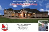 Announcing our new venture Cavalier Real Estate Groupwebsiteimages.fnistools.com/Uploads/Teams/727897/...eTexas Realty merged with the franchise Nextage Lone Star Realty. David is
