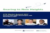 Soaring to New Heights - 2020 CTE WORKS! Summit · 2017-11-01 · CTE Summit 2017: Soaring to New Heights 2. Summit Schedule At-a-glance 7:15-3:45pm Ballroom Lobby Registration, Exhibitors