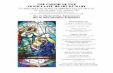 Liturgical Publications Paul O'Connor Voice and Piano … Bulletins... · IMMACULATE HEART OF MARY 131 BIRCHMOUNT ROAD, SCARBOROUGH, ON M1N 3J7 Tel: 416.691.6968 Fax: 416.691.3947