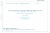 01102018 Cross-border Spillover Effects of the G20 ...€¦ · The G20 reform agenda In the wake of the global financial crisis, the G20 embarked on an ambitious financial regulatory
