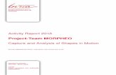 Project-Team MORPHEO · 2 Activity Report INRIA 2018 10.1.5.Research Administration15 10.2.Teaching - Supervision - Juries15 10.2.1.Teaching15 10.2.2.Supervision15 11.Bibliography