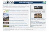Climate Matters - USGS · 2015-07-23 · society. Science Documents Mammoth Climate Findings at Legendary Snowmastodon Ice Age Site, Colorado By Pete Modreski, Jeff Pigati, Heidi