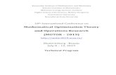 Mathematical Optimization Theory and Operations Research ...motor2019.uran.ru/docs/program/motor2019.pdf · Operations Research and Mathematical Economics 17.00 – 17.20 Coffee break