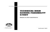 TECHNICAL HIGH SCHOOL FEASIBILITY STUDYapp.leg.wa.gov/ReportsToTheLegislature/Home/GetPDF... · TECHNICAL HIGH SCHOOL FEASIBILITY STUDY Final Report to the Legislature Second Substitute