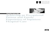 Patient and Family Experience of Inpatient Hospital Care€¦ · IHI Innovation Series white paper. Cambridge, Massachusetts: Institute for Healthcare Improvement; 2011. (Available