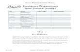 Beaver Meeting Schedule: Week 2 Emergency Preparednesswiki.scouts.ca/...bs_emergency-preparedness_wk2.pdf · Option #1: Make An Emergency Survival Kit (Leader Lead Activity) Equipment: