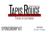 SPONSORSHIP KIT - Tapis Rouge French Filmfestivaltapisro ... sponsorship opportunities A1 posters A3