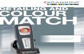 DETAILING AND COLOUR MATCH - The Rag Company · I-MATCH 2 provides an extremely powerful illumination spreading the uniform light to the maximum and lightens up your entire field