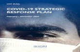 COVID-19 STRATEGIC RESPONSE PLAN Iraq COVID-19 Response Plan.pdf · EWARN (Health Cluster and WHO) and incorporated into the IOM Health Database. IOM Iraq contributes to the strategic