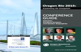 CONFERENCE GUIDE - Oregon Bioscience Association · (included with Day Two Conference or Keynote Dinner tickets) 9:30 - 10:15 a.m. Morning Keynote Dan Ledger, Principal and Digital