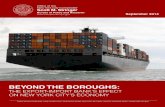 BEYOND THE BOROUGHS - Office of the New York City ...€¦ · September 2014. Office of the Comptroller • City of New York • One Centre Street, New York, NY 10007 • Phone: (212)