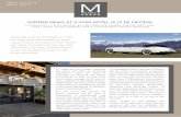 SUMMER NEWS AT 5-STAR HOTEL LE M DE MEGÈVE · around the mountains in the 1952 4-door Mercedes 300 D Cabriolet. ... LUXURY HOTELS OF WORLD, LE M DE MEGÈVE WILL OPEN ITS DOORS FOR