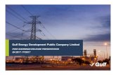 Gulf Energy Development Public Company Limited · 2018-04-02 · 2 Disclaimer This document is for information and reference only and does not constitute or form part of and should