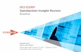 NCI EGRP Satisfaction Insight Review · 14-01-2013  · Aggregate Results Blog January 14, 2013 –January 13, 2014 Did you view the Cancer Epidemiology Matters Blog (blog-epi.grants.cancer.gov)