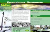 Emergency Response - Henkels & McCoy, Inc. · tropical hurricane blasted Long Island and much of New England on September 21, wreaking havoc and taking 680 lives. We mobilized 400