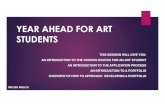 YEAR AHEAD FOR ART STUDENTSfluencycontent2-schoolwebsite.netdna-ssl.com/File...Foundation Diploma The traditional route for Art students Not necessarily for students that don’t get